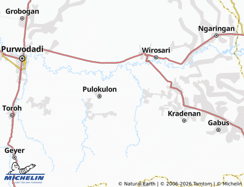 MICHELIN Panunggalan map - ViaMichelin