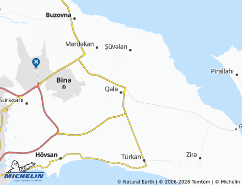 Carte MICHELIN Qala - ViaMichelin