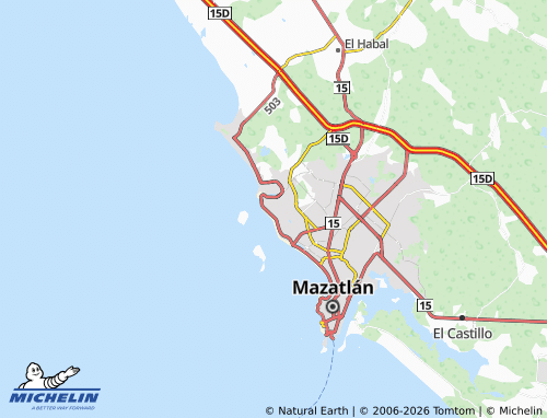 MICHELIN El Encanto map - ViaMichelin