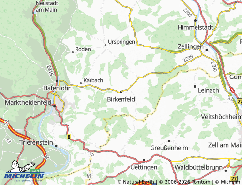 Mappa MICHELIN Birkenfeld - ViaMichelin