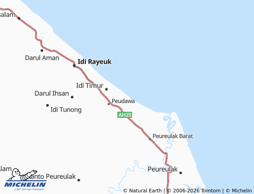 Mappa MICHELIN Kampung Kuala - ViaMichelin