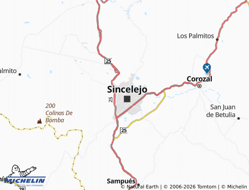 Mappa MICHELIN California - ViaMichelin