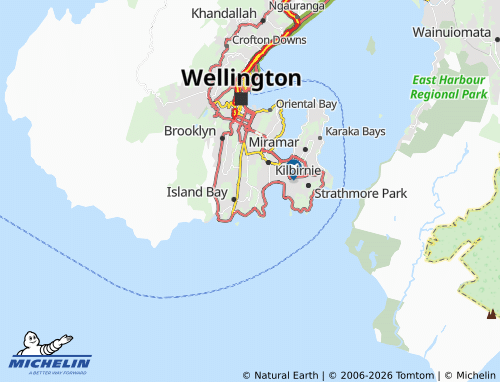 Mapa MICHELIN Southgate - ViaMichelin