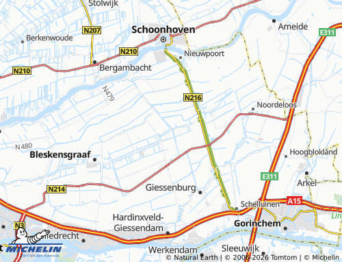 MICHELIN Ottoland map - ViaMichelin