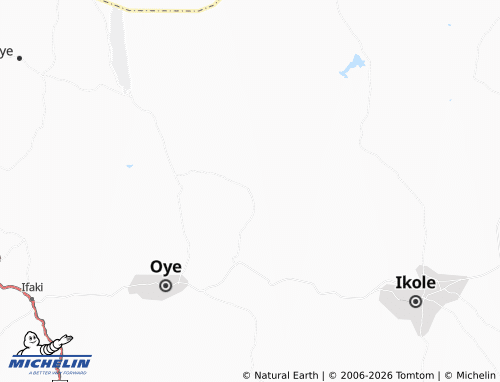 Mappa MICHELIN Omu-Idjelu - ViaMichelin