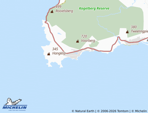 Carte MICHELIN Silversands - ViaMichelin