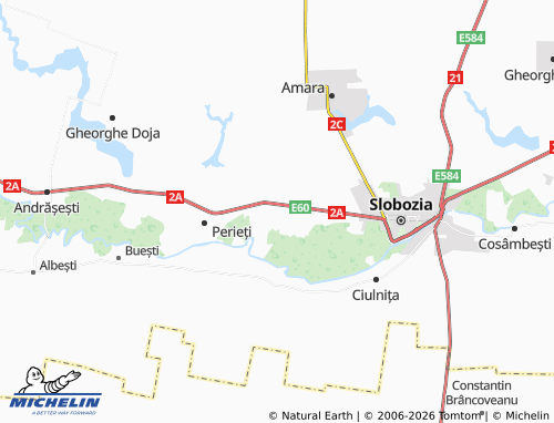 Mappa MICHELIN Stejaru - ViaMichelin