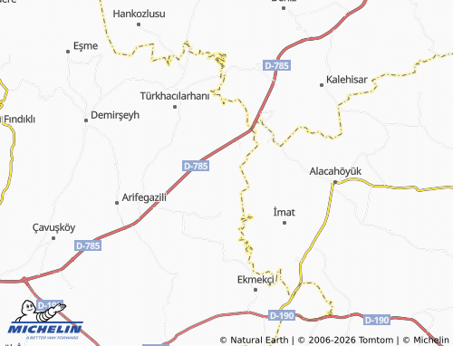 Mappa MICHELIN Beşdam - ViaMichelin