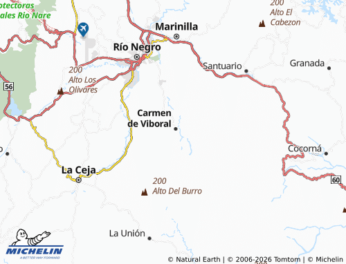 MICHELIN Camargo map - ViaMichelin