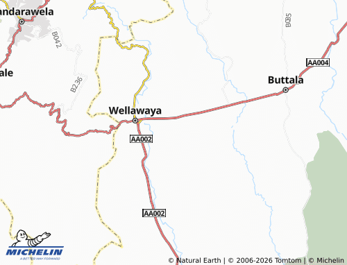 Mappa MICHELIN Warunagama - ViaMichelin