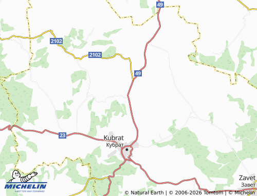 Mapa MICHELIN Zadruga - ViaMichelin