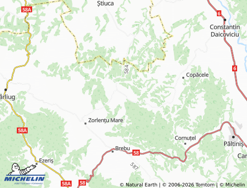 Mappa MICHELIN Zorlencior - ViaMichelin