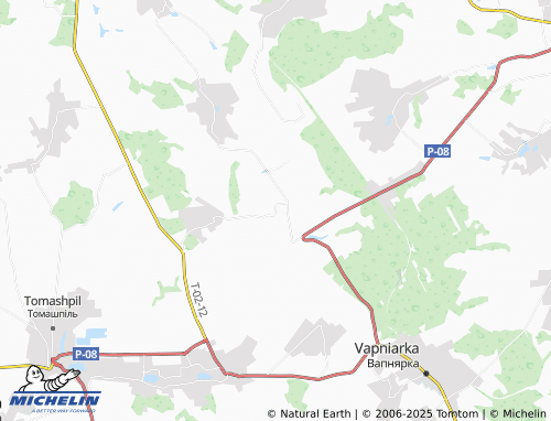 MICHELIN Palanka map - ViaMichelin