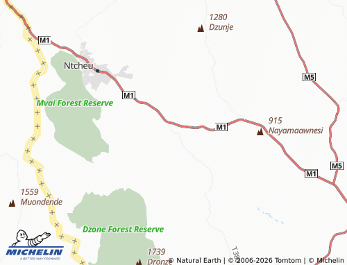 MICHELIN Benvu map - ViaMichelin