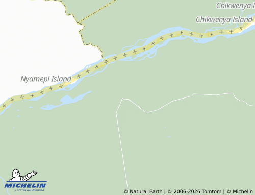 Mapa MICHELIN Mana Pools - ViaMichelin