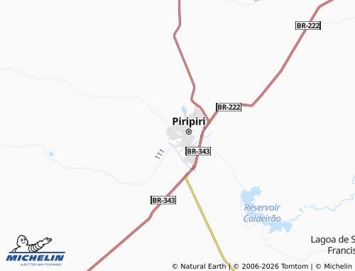 MICHELIN Ytacoatiara map - ViaMichelin