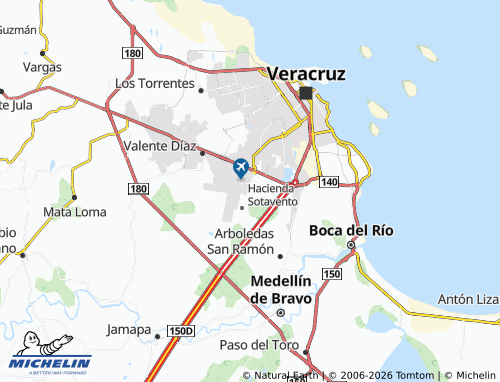 Mapa MICHELIN Malibrán de Las Brujas - ViaMichelin