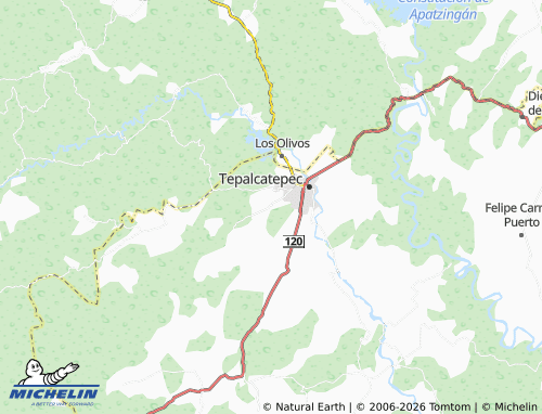 Mappa MICHELIN Agrícola - ViaMichelin