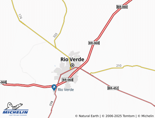 MICHELIN Residencial Veneza map - ViaMichelin