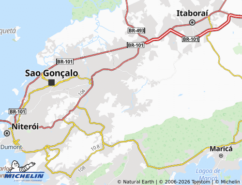 Mapa MICHELIN Sacramento - ViaMichelin