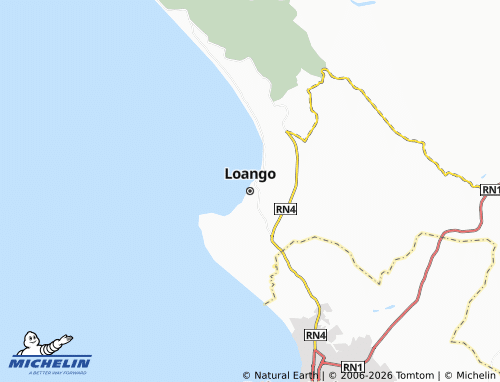 Carte MICHELIN Loango - ViaMichelin
