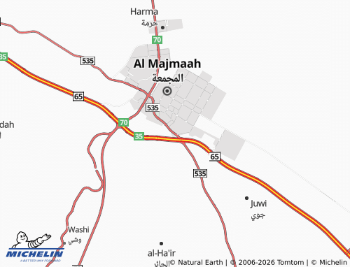 Carte MICHELIN al-Mustashfa al-Jami'i - ViaMichelin