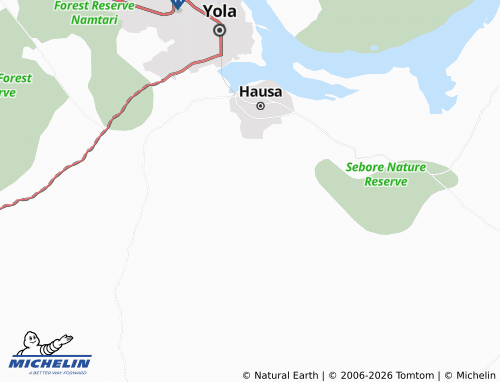 Mappa MICHELIN Ndakare - ViaMichelin