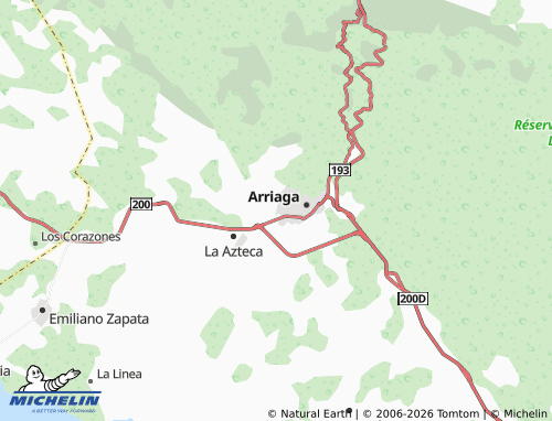 MICHELIN Universitaria map - ViaMichelin