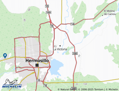 MICHELIN La Victoria, Nueva Creación map - ViaMichelin