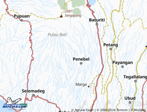 Mappa MICHELIN Mengeste - ViaMichelin