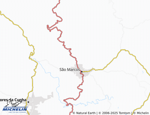 MICHELIN Bela Vista map - ViaMichelin