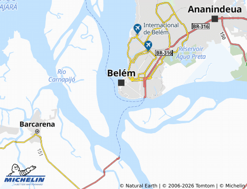 Mappa MICHELIN Jurunas - ViaMichelin
