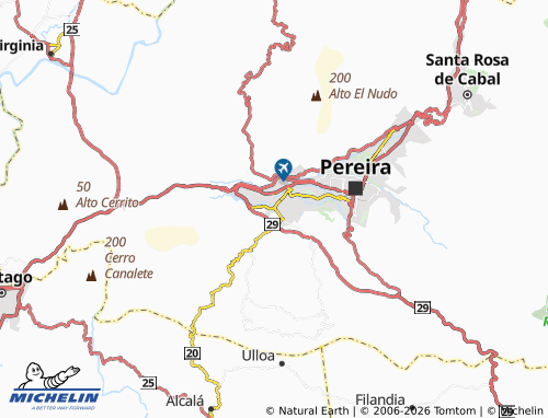 Mapa MICHELIN Altos de Corales - ViaMichelin