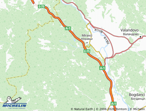 Mapa MICHELIN Gabrovo - ViaMichelin