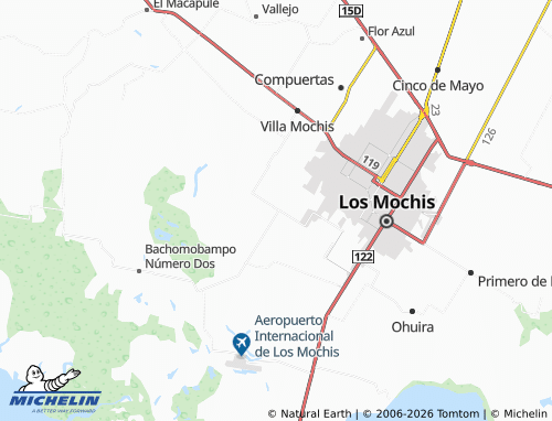 Kaart MICHELIN Plan de San Luis - ViaMichelin