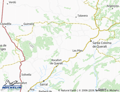 Mapa MICHELIN Conesa - ViaMichelin
