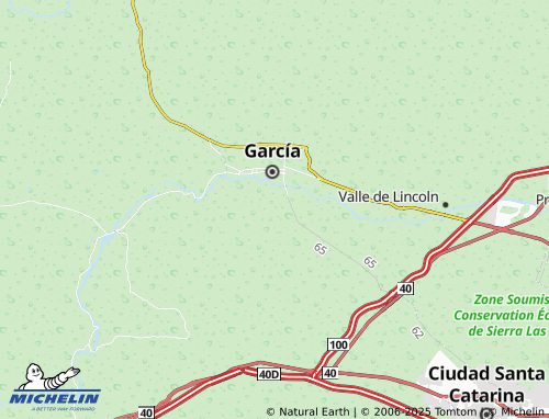 MICHELIN Las Villas Residencial map - ViaMichelin