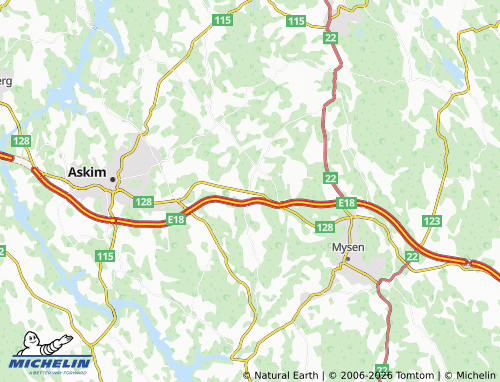 MICHELIN-Landkarte Slitu - ViaMichelin
