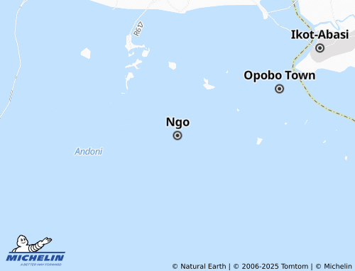 MICHELIN Ngo map - ViaMichelin