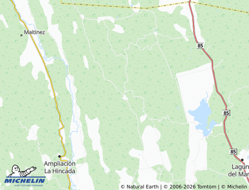 Mappa MICHELIN Colonia Ignacio Zaragoza - ViaMichelin