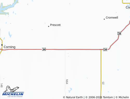 Mapa MICHELIN Stringtown - ViaMichelin