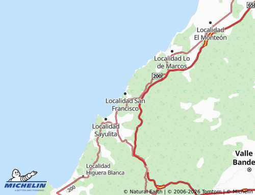 Mappa MICHELIN Del Valle - ViaMichelin