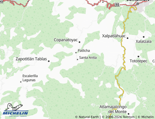 Mappa MICHELIN Santa Anita - ViaMichelin