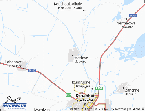 MICHELIN-Landkarte Maslove - ViaMichelin