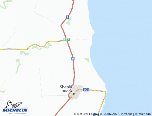 MICHELIN-Landkarte Ezerets - ViaMichelin