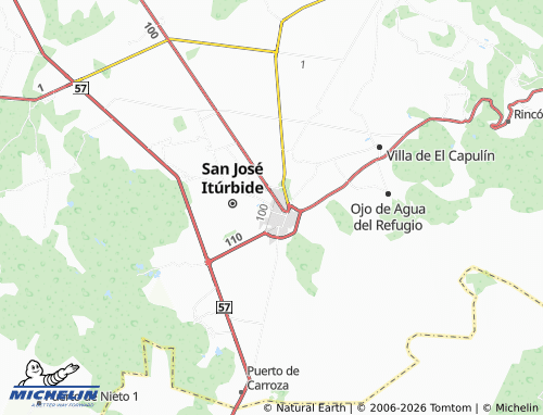 Mappa MICHELIN El Panteón - ViaMichelin