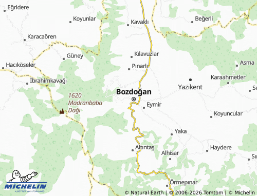 MICHELIN Hisar map - ViaMichelin