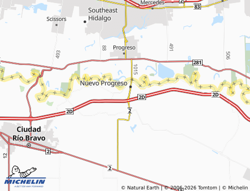 MICHELIN San Pedro map - ViaMichelin