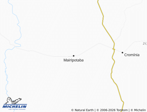 Mapa MICHELIN Mairipotaba - ViaMichelin