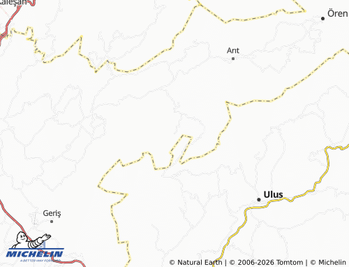 Mapa MICHELIN Karaköyşeyhler - ViaMichelin